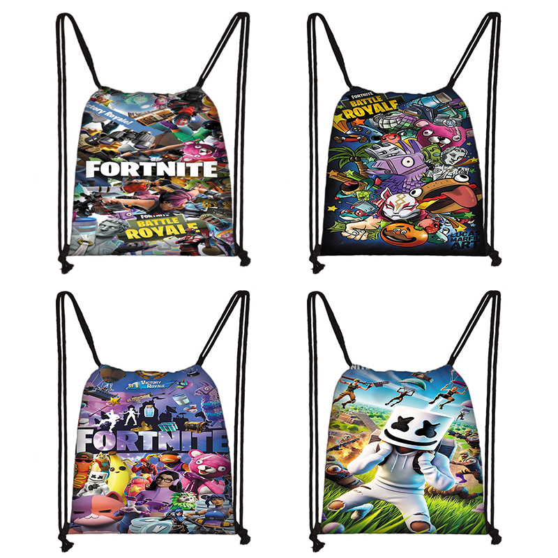 Pilates Yoga Bag - Child Printed Drawstring for Shopping Bag