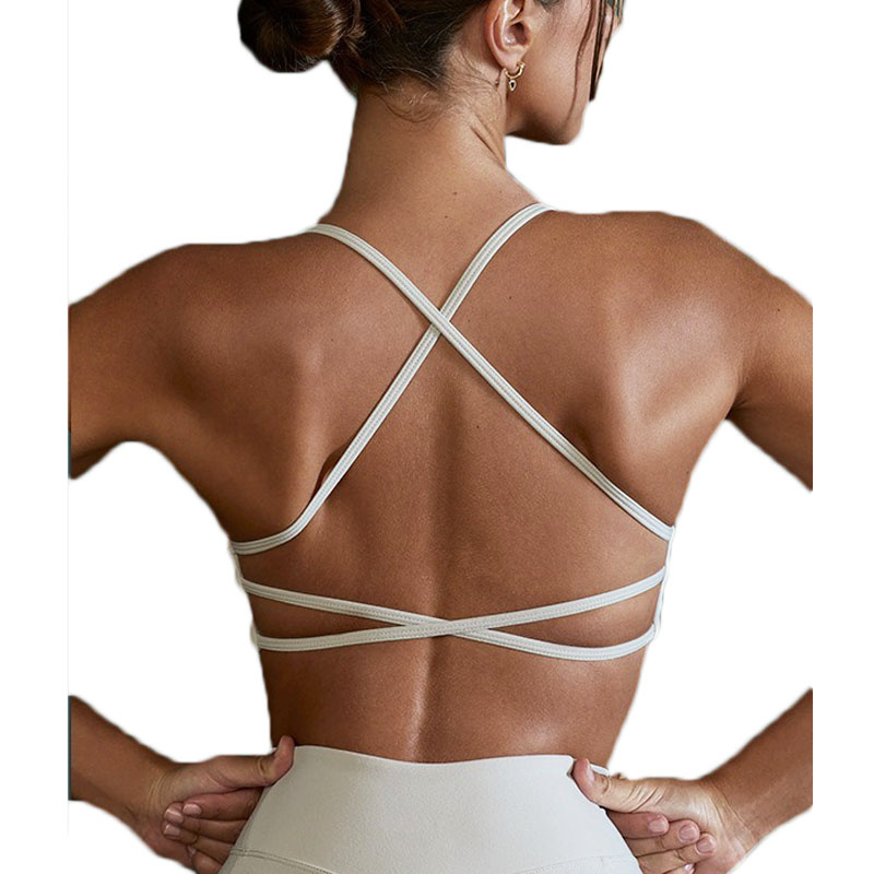 Pilates Yoga And Gym - Aiithuug Crisscross Back Yoga Bra Sexy