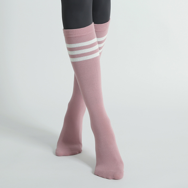 Pilates Yoga Hose - Autumn Winter Women Yoga Socks Striped