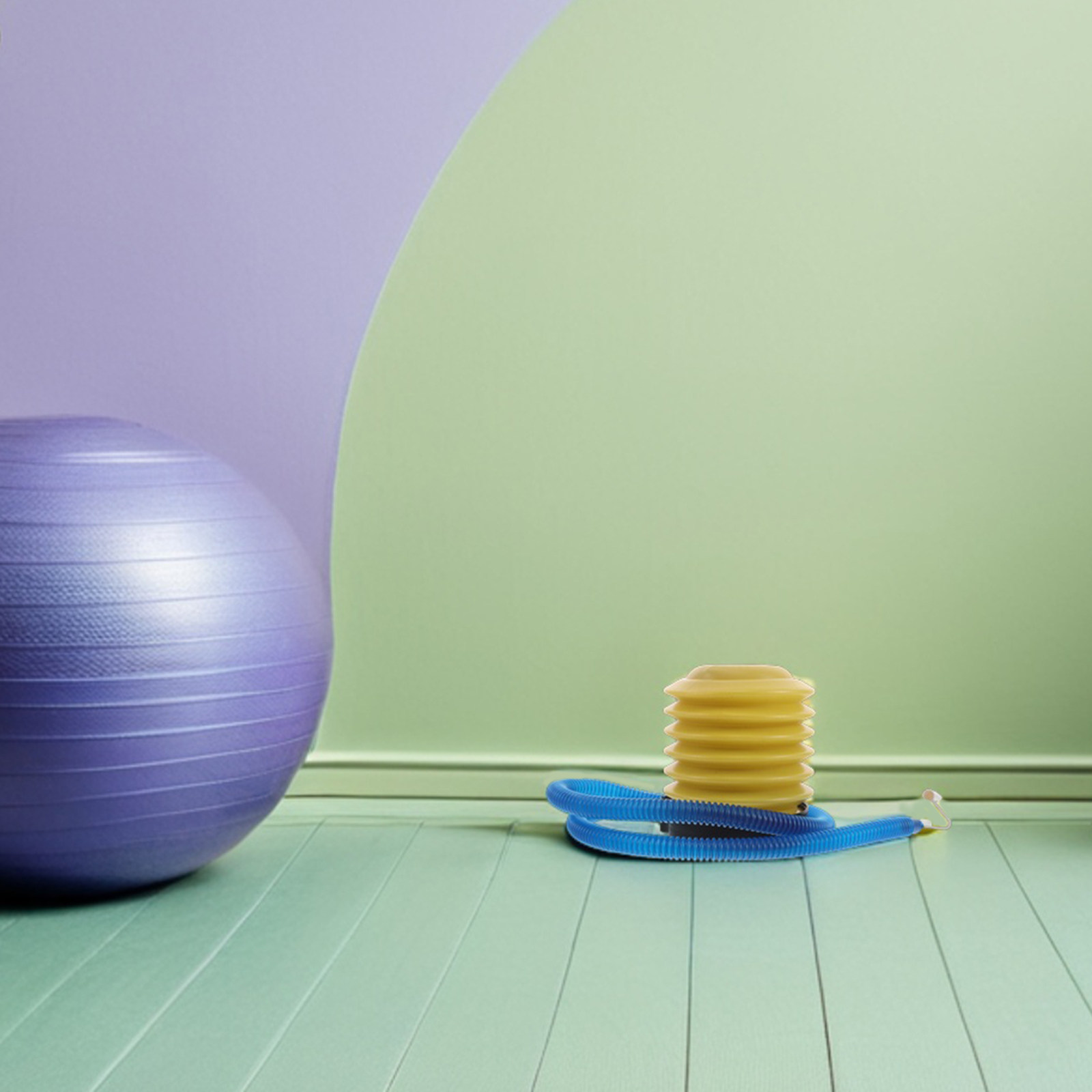 1Set Yoga Ball Inflator Manual - Pilates Yoga Origin ulasan dan harga