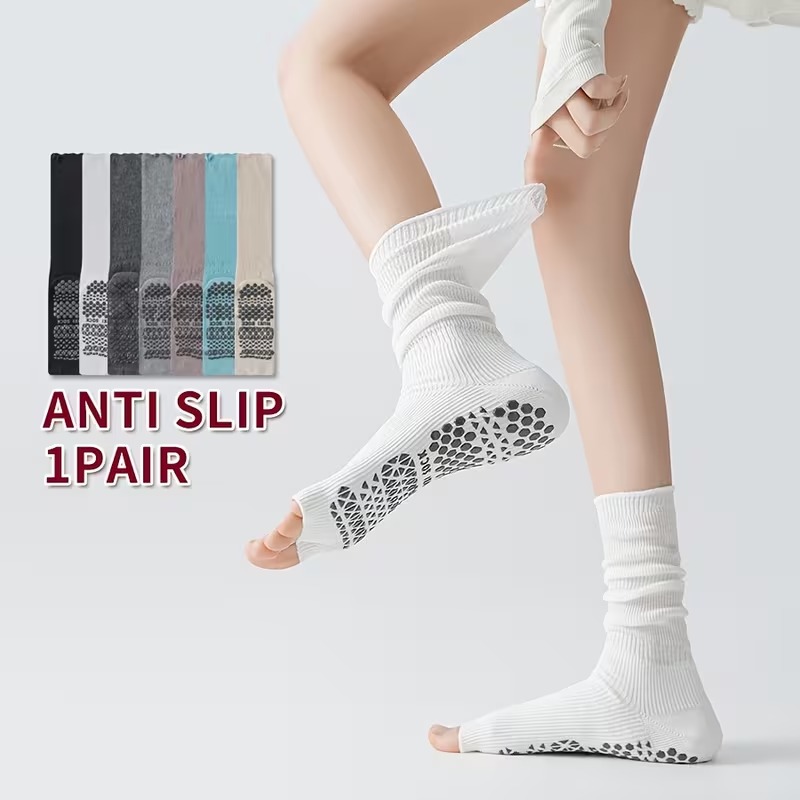 1 Pair/2 Pairs Pack Women's No - Pilates Yoga Hose ulasan dan harga