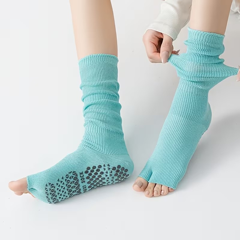 1 Pair/2 Pairs Pack Women's No - Pilates Yoga Hose ulasan dan harga