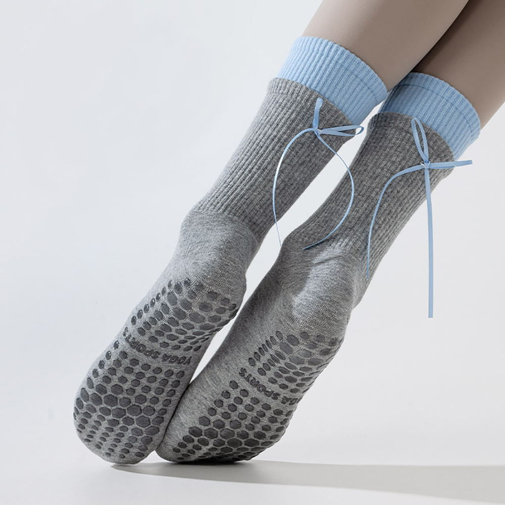 Trend Double Stack Yoga Socks  - Pilates Yoga Hose ulasan dan harga