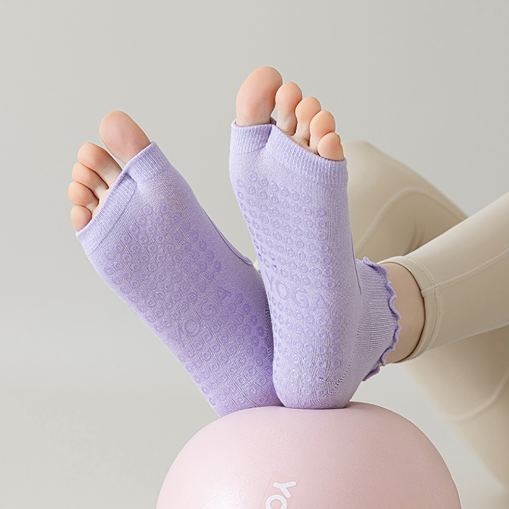 Professional Women Yoga Socks  - Pilates Yoga Hose ulasan dan harga