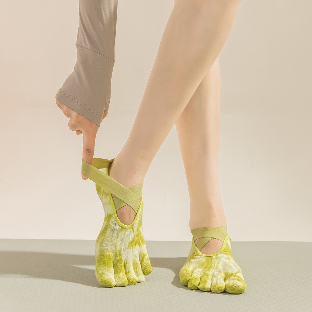 Tie-Dye Women's Five Finger Gr - Pilates Yoga Studio ulasan dan harga