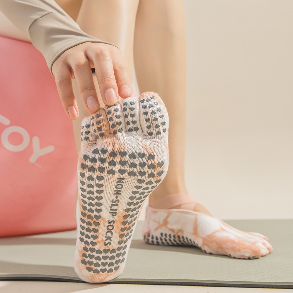 Tie-Dye Women's Five Finger Gr - Pilates Yoga Studio ulasan dan harga