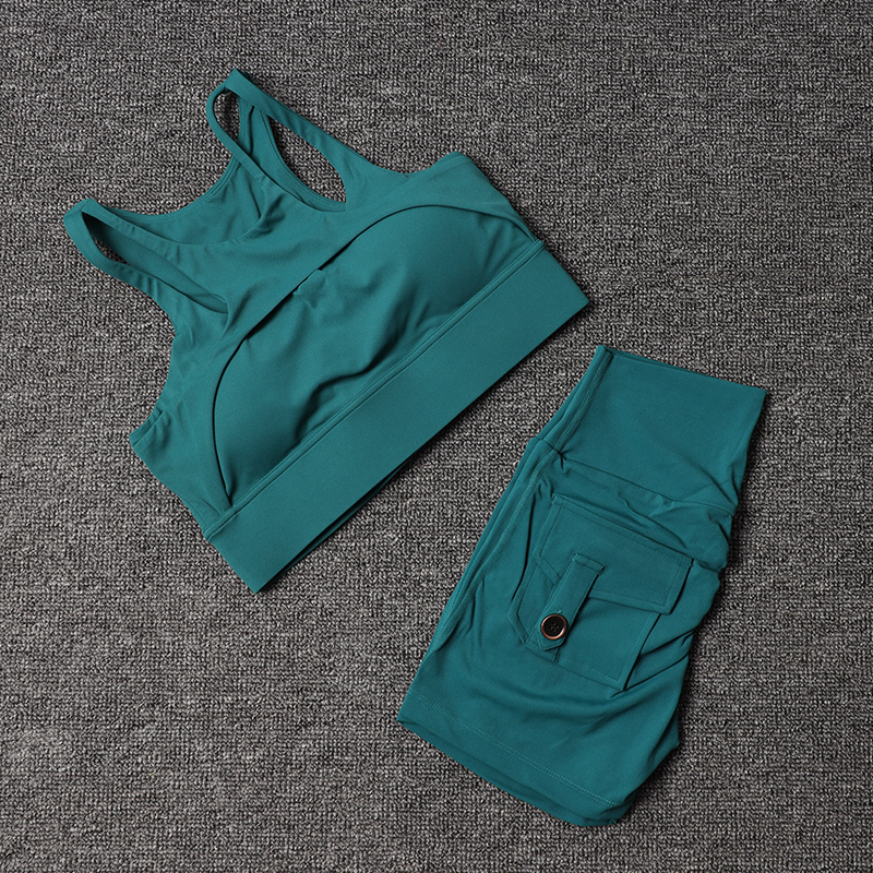Fitness Shorts Yoga Sets Women - Pilates Yoga Leggings ulasan dan harga