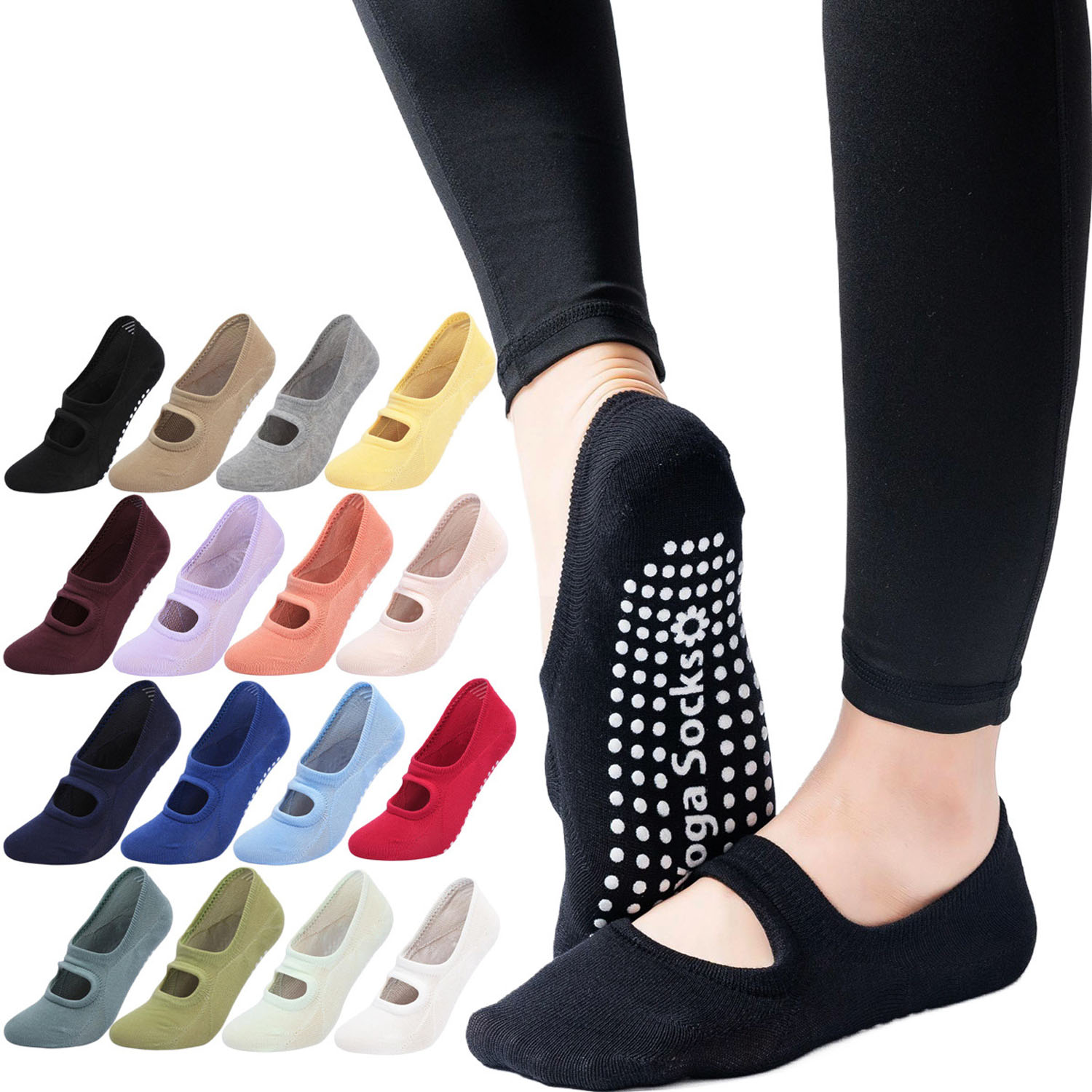 High Quality Women Yoga Socks  - Pilates Yoga And Gym ulasan dan harga