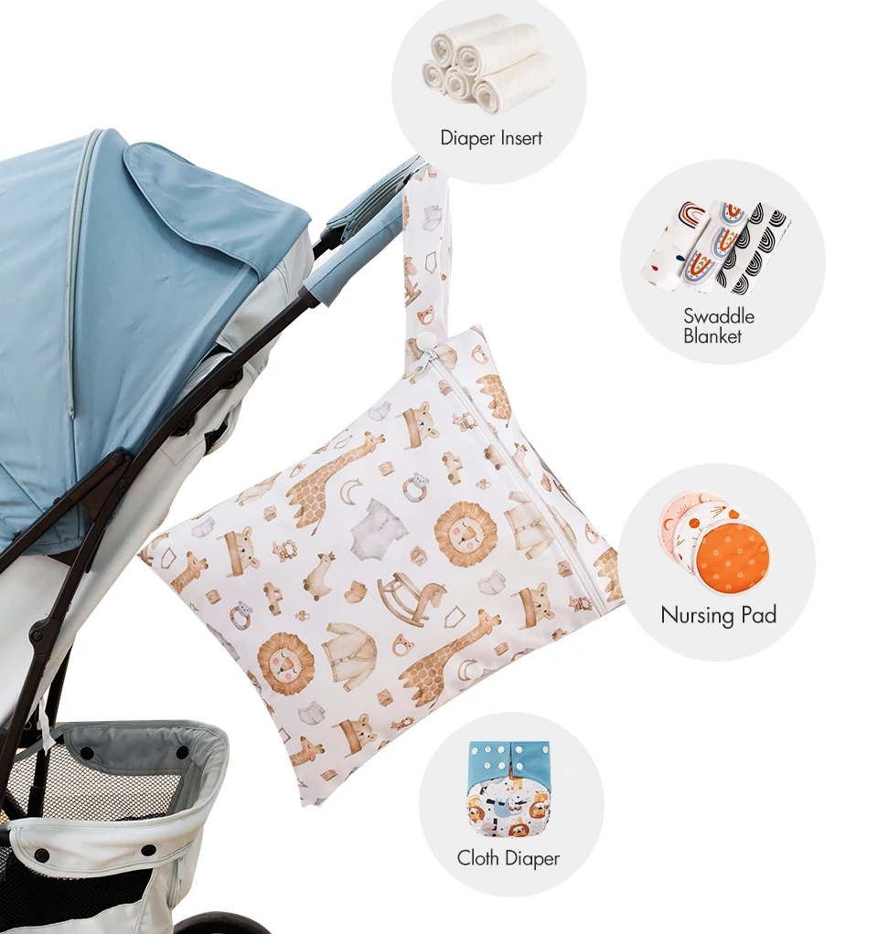 3PCS Travel Wash Cosmetic Bag  - Pilates Yoga Bag ulasan dan harga