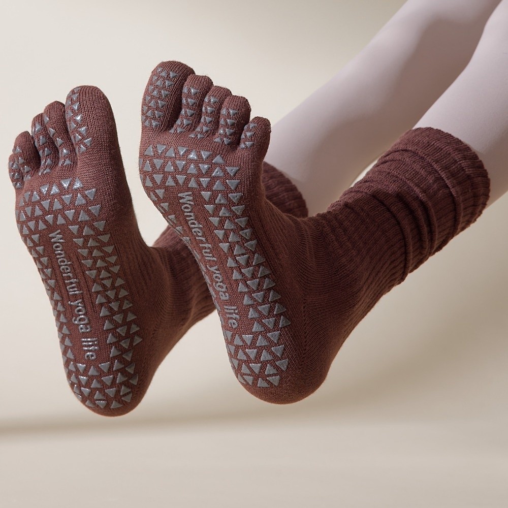 Five Fingers Sports Toe Socks  - Pilates Yoga Hose ulasan dan harga