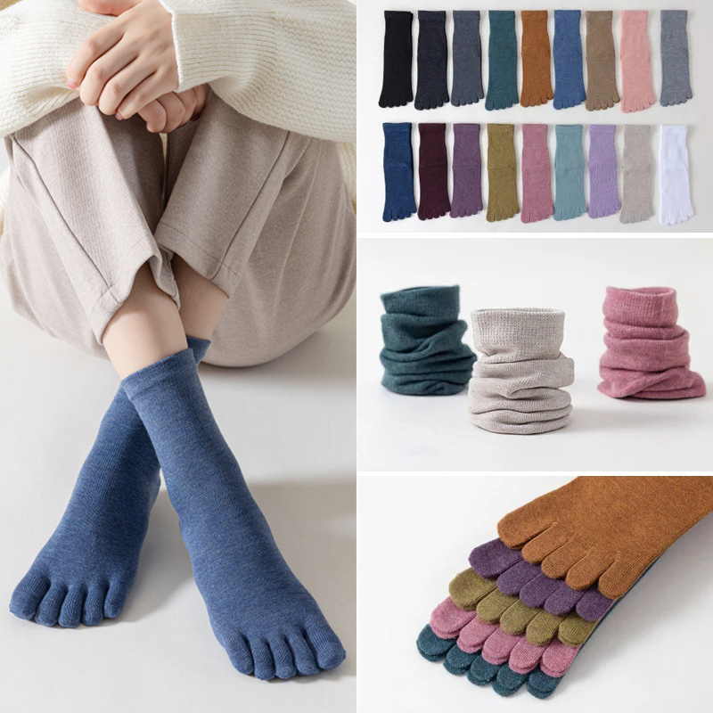 1Pair Yoga Five Finger Socks F - Pilates Yoga Hose ulasan dan harga