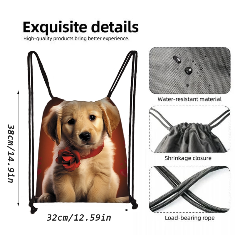 Child Printed Drawstring for S - Pilates Yoga Bag ulasan dan harga