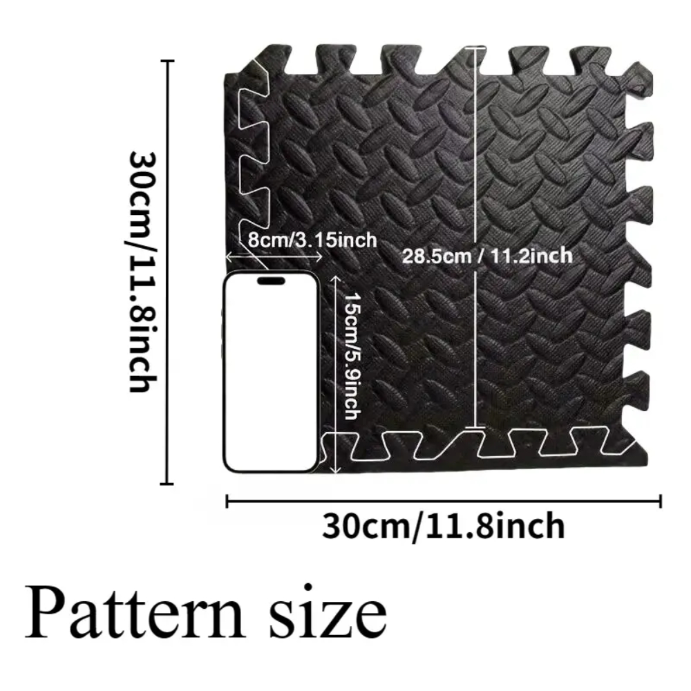 16 Piece Fitness Yoga Mat Soft - Pilates Yoga Studio ulasan dan harga