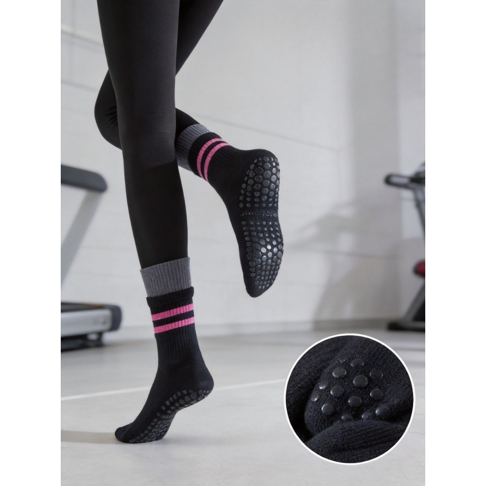 1pc Cotton Breathable Anti Sli - Pilates Yoga And Gym ulasan dan harga