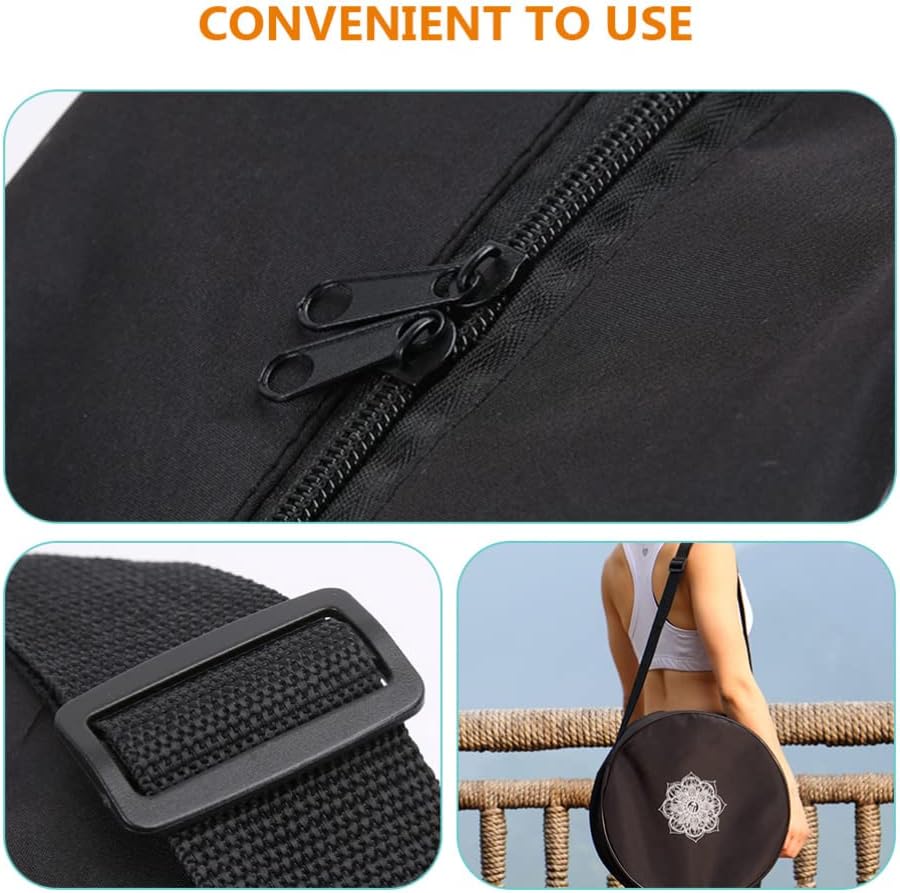 Yoga Wheel Bag Nylon Black Man - Pilates Yoga Bag ulasan dan harga