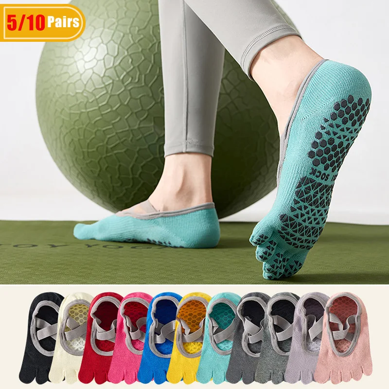 5/10 Pairs Women's Cotton Yoga - Pilates Yoga Origin ulasan dan harga