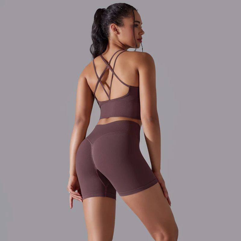 Sexy Yoga Sets Women's Tracksu - Pilates Yoga Leggings ulasan dan harga