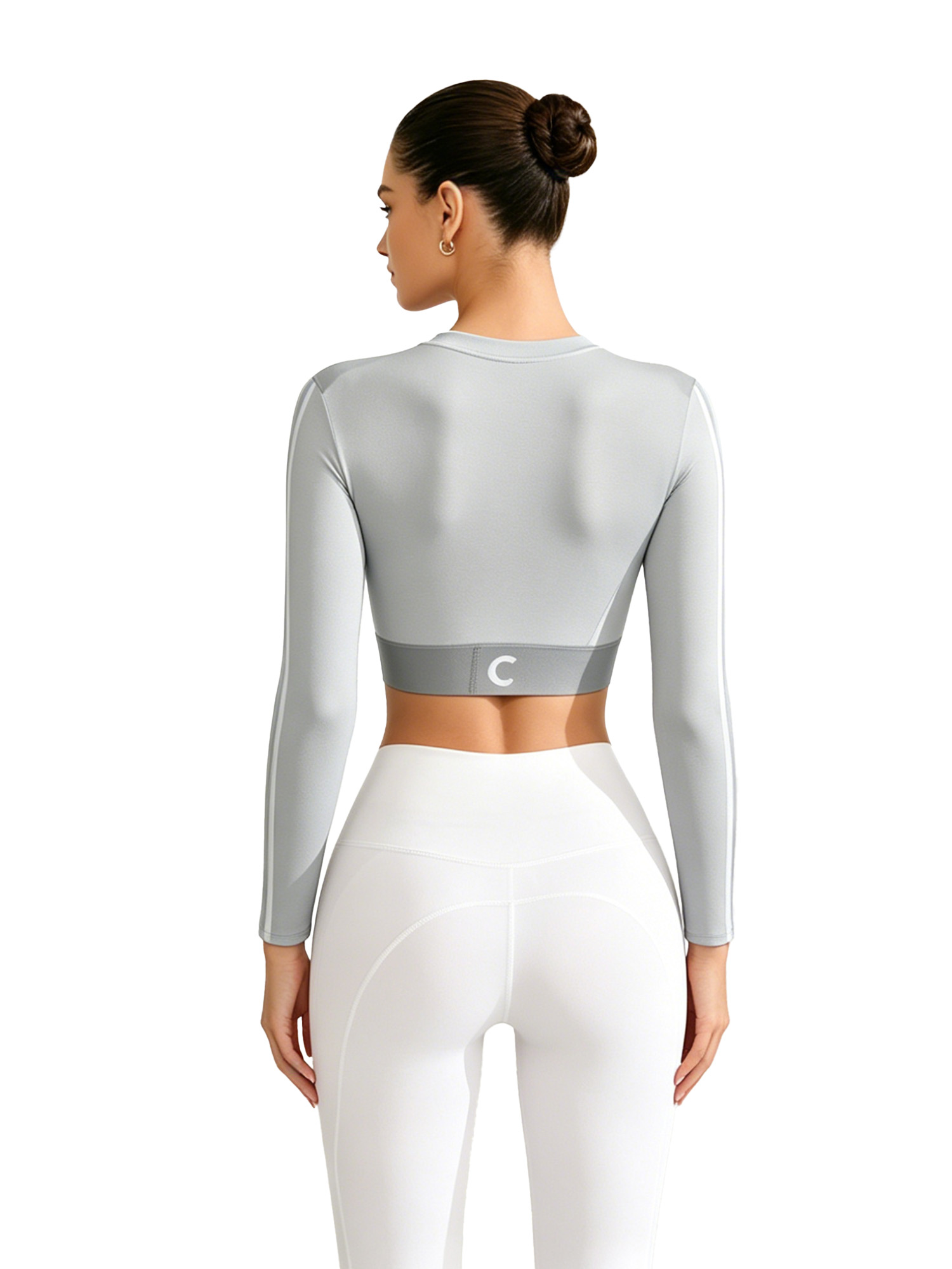 Women's Yoga Crop Top Sleeve L - Pilates Yoga And Gym ulasan dan harga