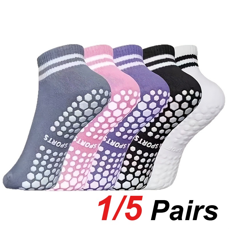 1/5 Pair Women's Silicone Anti - Pilates Yoga Origin ulasan dan harga