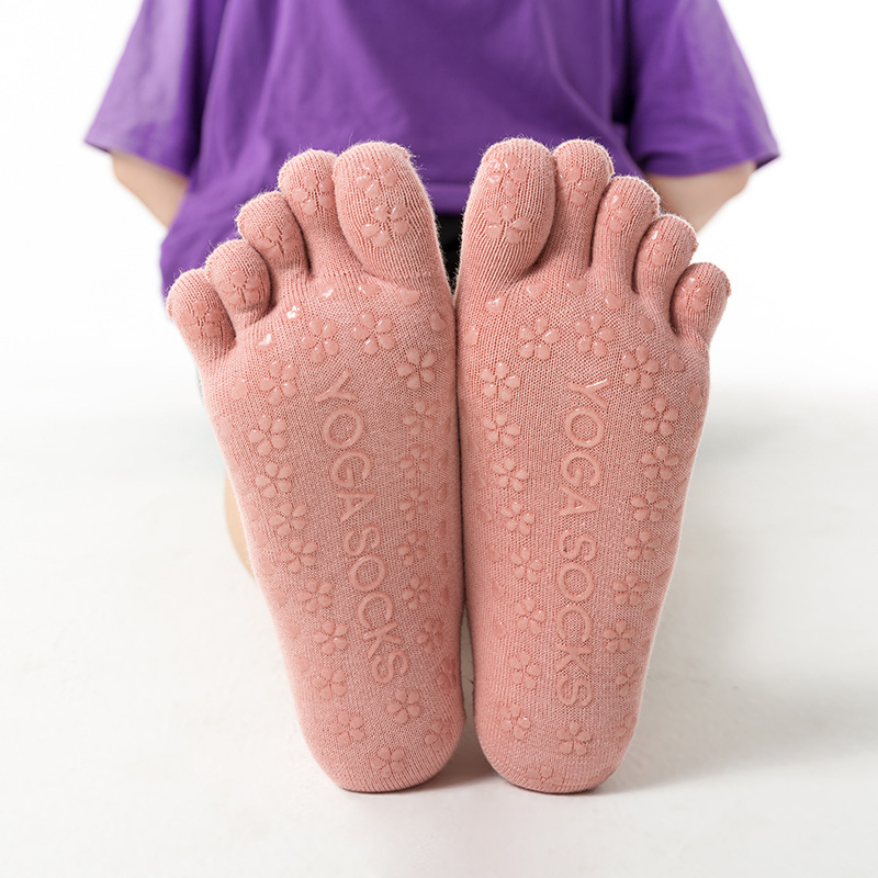 Yoga Sock Women Mid Tube Cotto - Pilates Yoga Hose ulasan dan harga