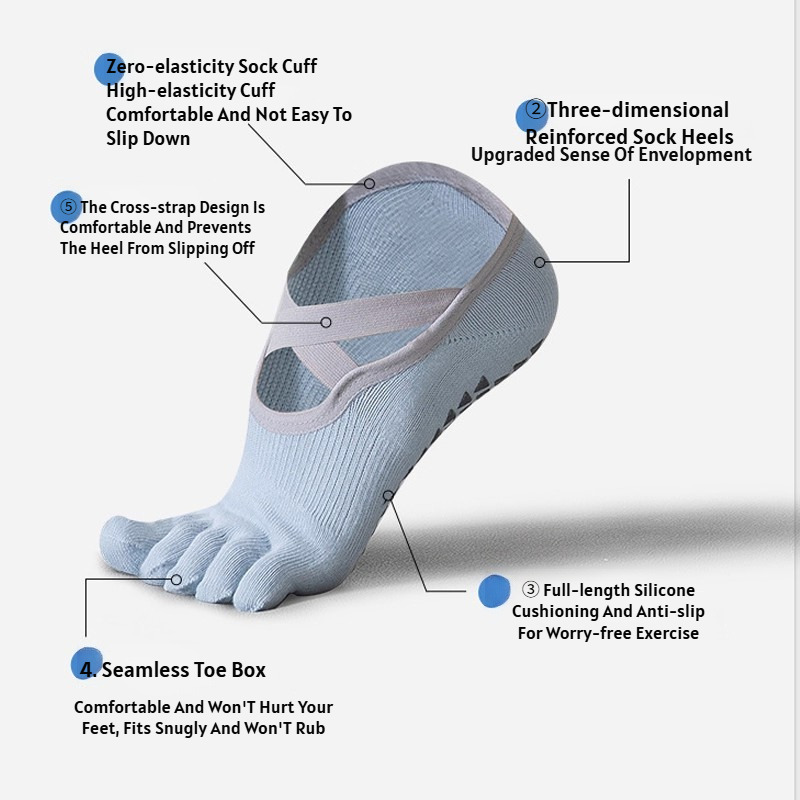 Summer thin five-finger yoga s - Pilates Yoga Origin ulasan dan harga