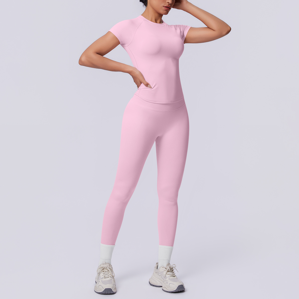 Rooftrellen New 2PCS/set Yoga  - Pilates Yoga Leggings ulasan dan harga
