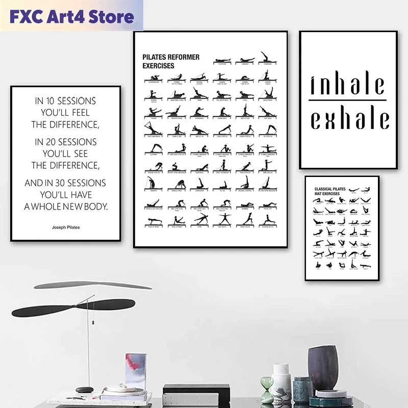 Frameless Pilates Workout Char - Pilates Yoga Origin ulasan dan harga