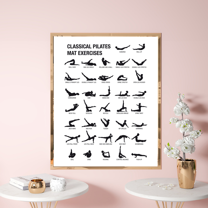 Frameless Pilates Workout Char - Pilates Yoga Origin ulasan dan harga