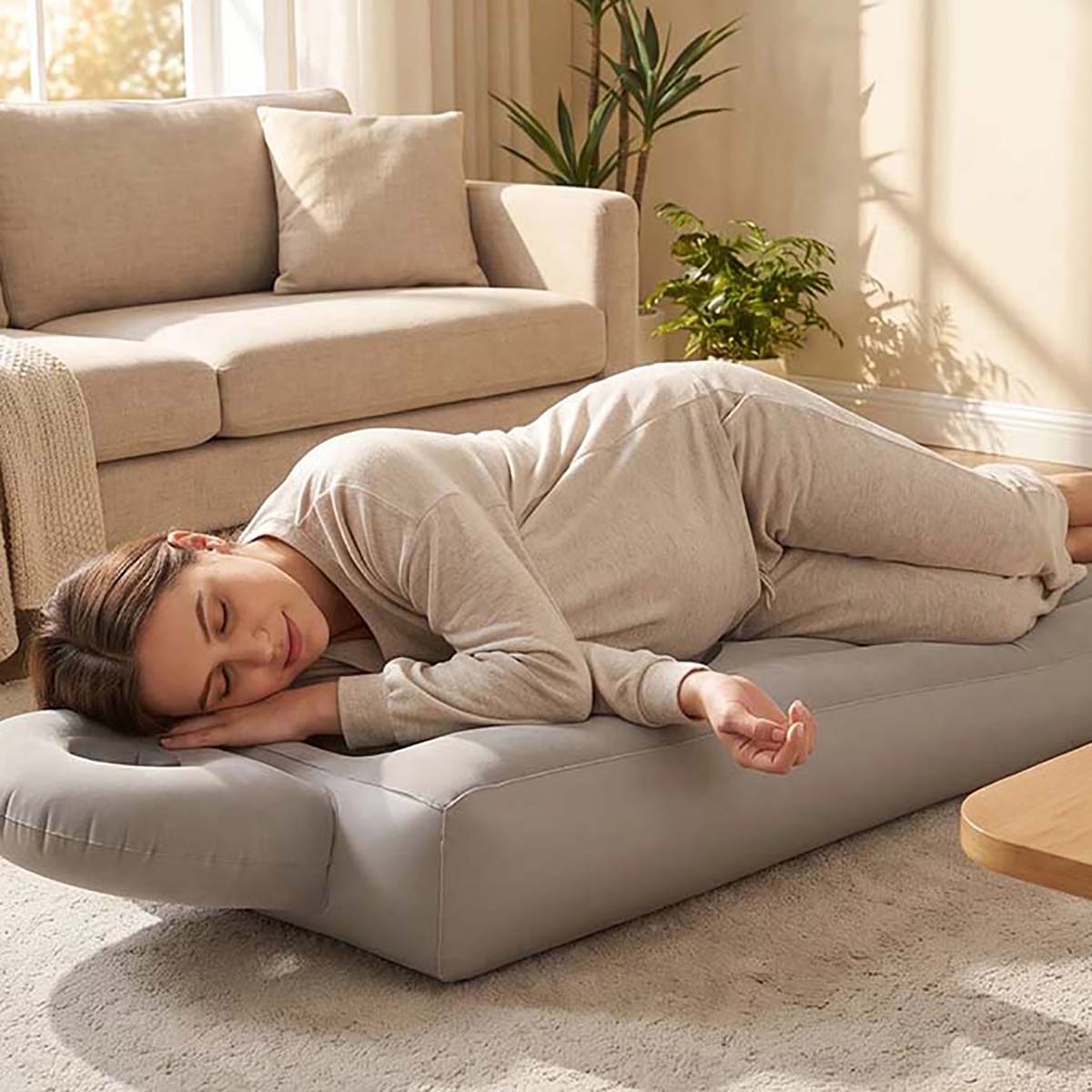 Inflatable Pregnancy Pillow Yo - Pilates Yoga Studio ulasan dan harga