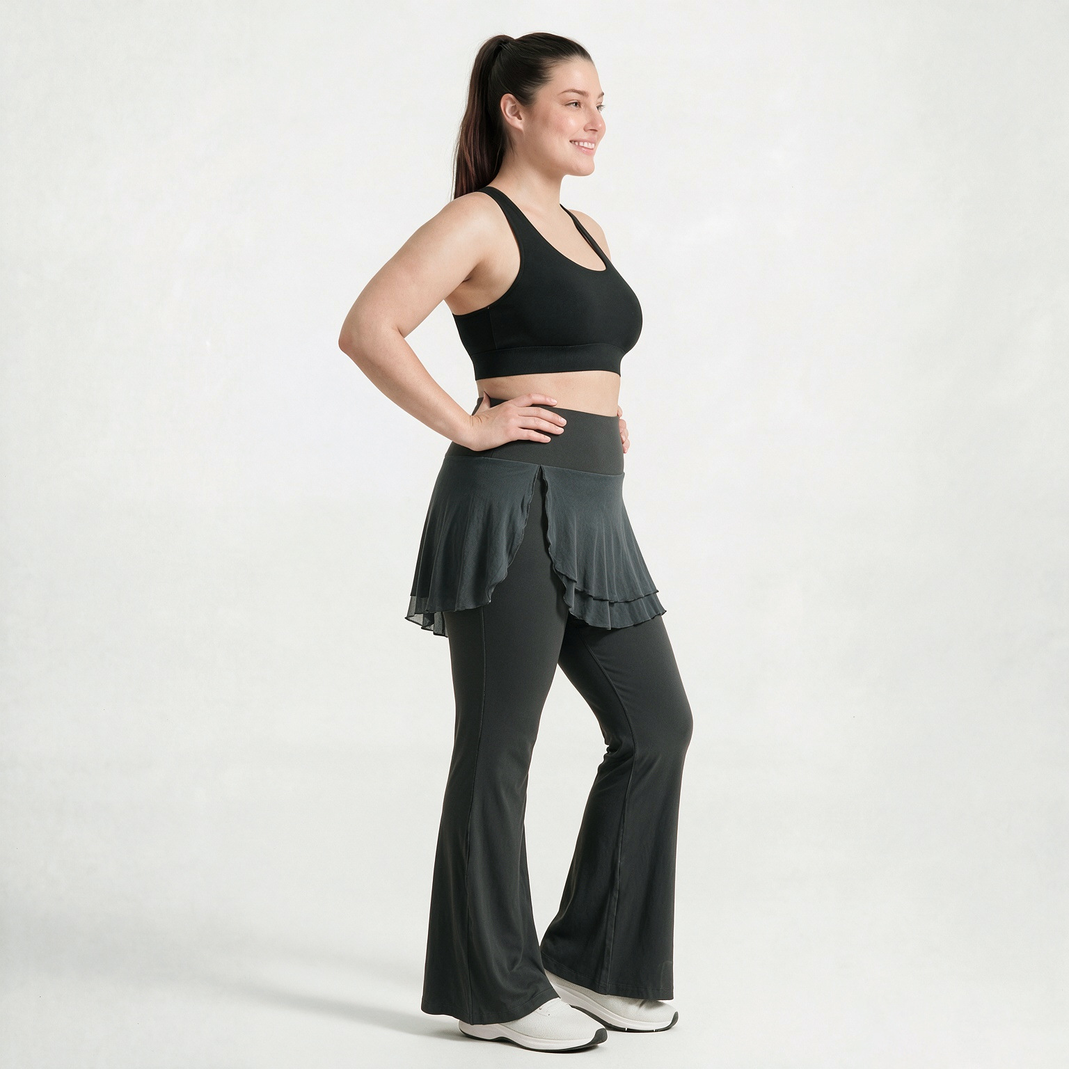 Plus Size Soft Motion Straight - Pilates Yoga Leggings ulasan dan harga