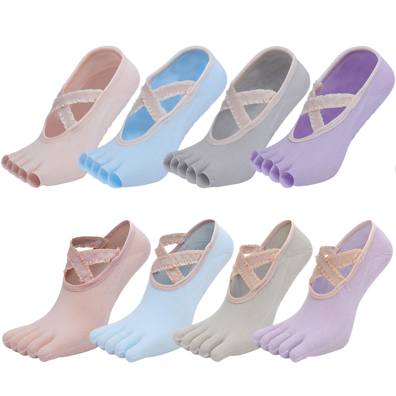 Five Finger Yoga Socks Lace Cr - Pilates Yoga And Gym ulasan dan harga