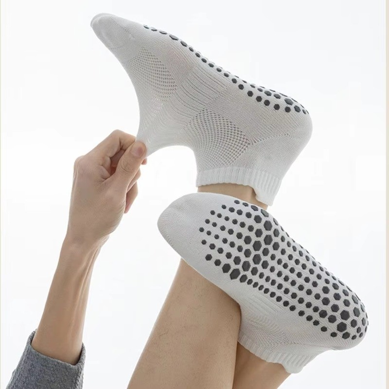 2/1Pairs Men Silicone Anti Sli - Pilates Yoga Origin ulasan dan harga
